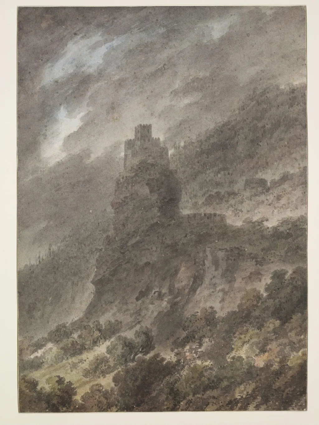 Untitled, by John Robert Cozens, watercolor, 1750