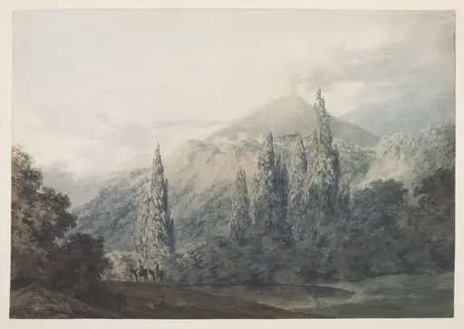 Vesuvius, by John Robert Cozens