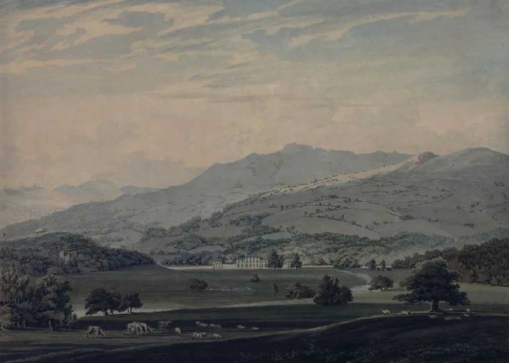 View in Westmorland, by John Robert Cozens, watercolor, 1770
