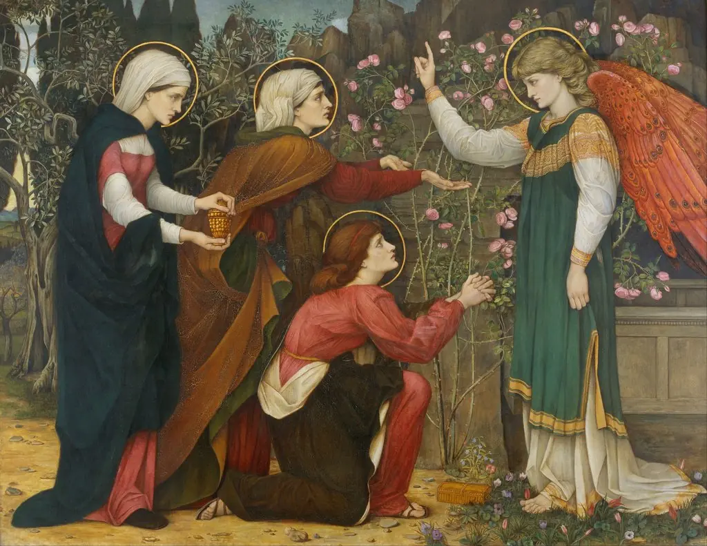 "Why seek ye the living among the dead?" ..., by John Roddam Spencer Stanhope