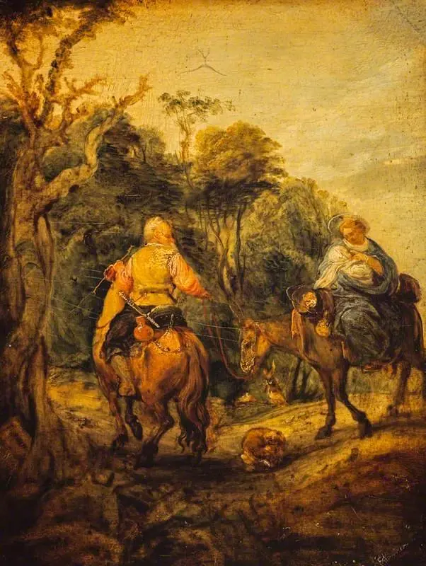 The Flight into Egypt, by John Runciman