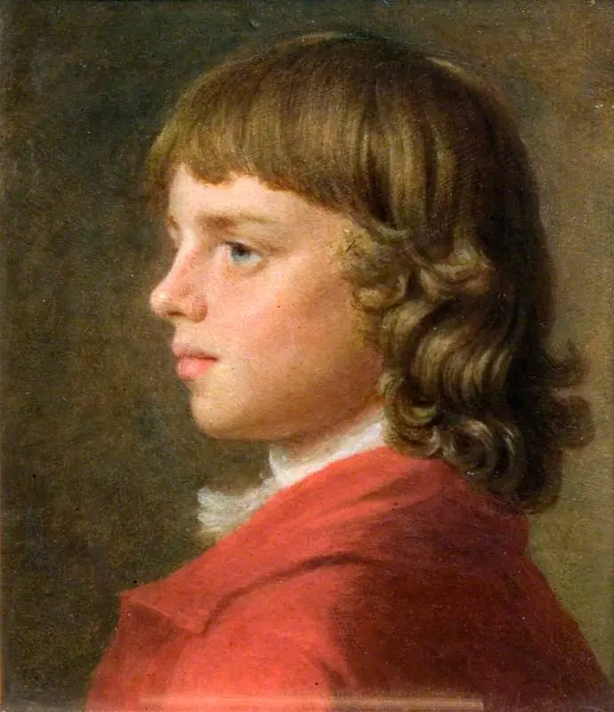 Portrait of a Boy in a Red Coat, by John Russell
