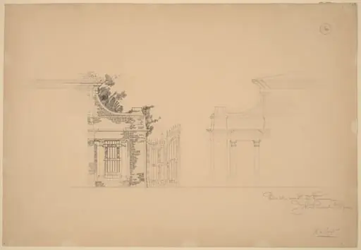 Brickwork in Rimini, by John Russell Pope