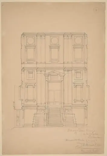 Library, San Lorenzo, by John Russell Pope