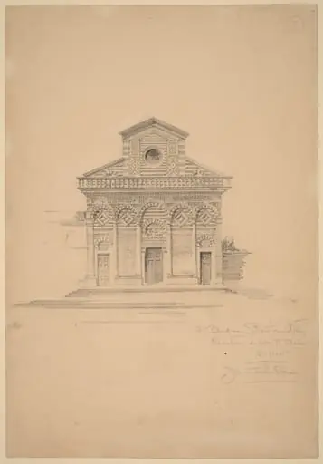 St. Andrea, Pistoia, by John Russell Pope
