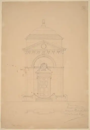 Tomb of Dante, Ravenna, by John Russell Pope