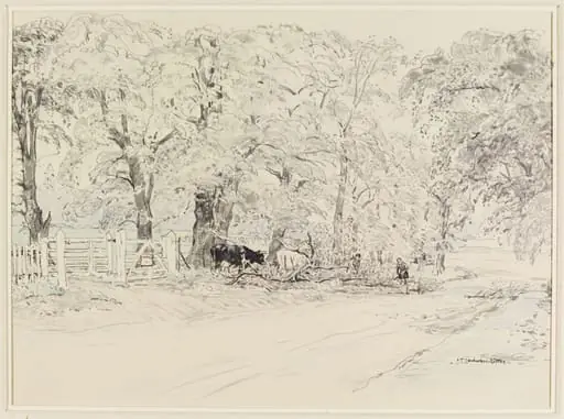 Ham Street - the river end, by John Sanderson Sanderson-Wells