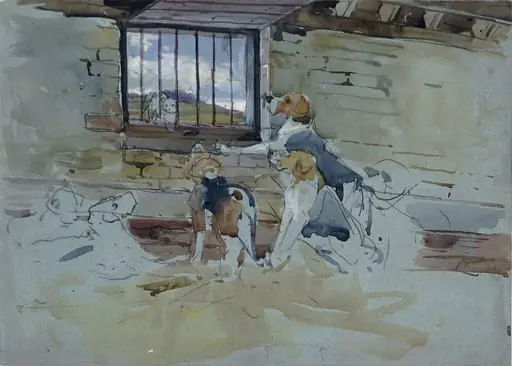 The Kennel Window, by John Sargent Noble