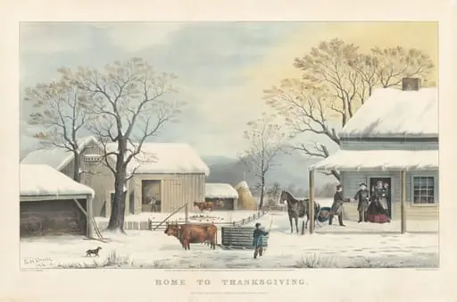 Home to Thanksgiving, by John Schutler