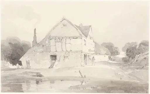 A Cottage at Dorking in Surrey, by John Sell Cotman