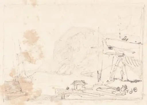 A Dry Dock, by John Sell Cotman