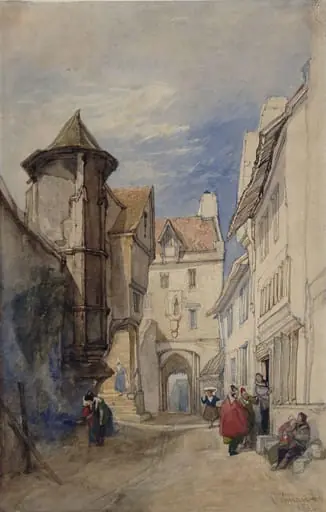 A Gateway in a Norman Town, by John Sell Cotman
