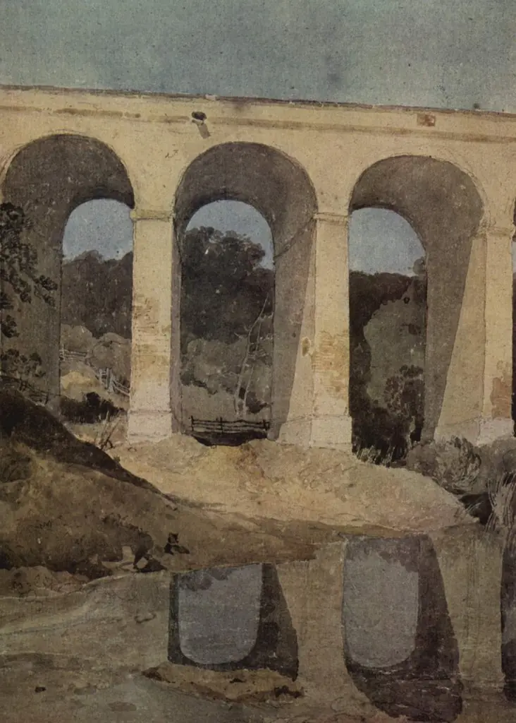 Crambe Beck Bridge, near Kirkham, Yorkshire, by John Sell Cotman