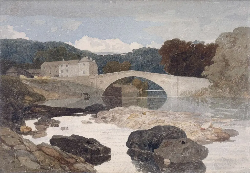Greta Bridge, by John Sell Cotman