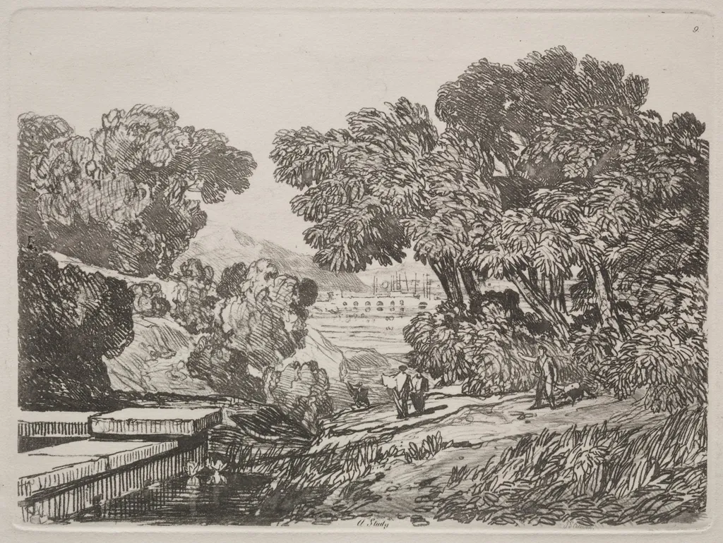 Liber Studiorum: A Study, by John Sell Cotman, 1838