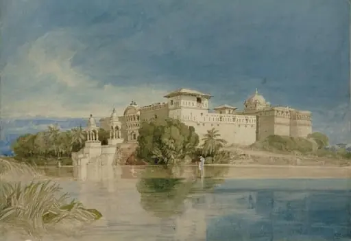 Palace at Perawa, Malwa, Bengal, by John Sell Cotman