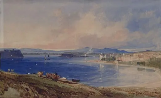 Poole Harbour, Dorsetshire, by John Sell Cotman