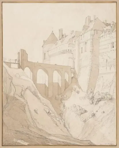 Principal Entrance to the Castle of Dieppe, by John Sell Cotman