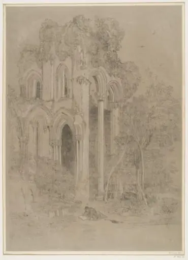 Ruins of a church, by John Sell Cotman