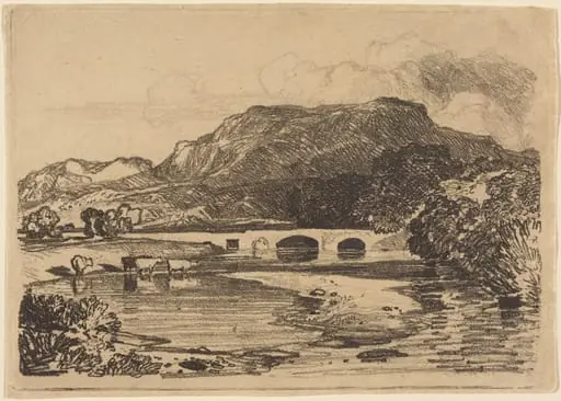 Tan y Bwlch, North Wales, by John Sell Cotman