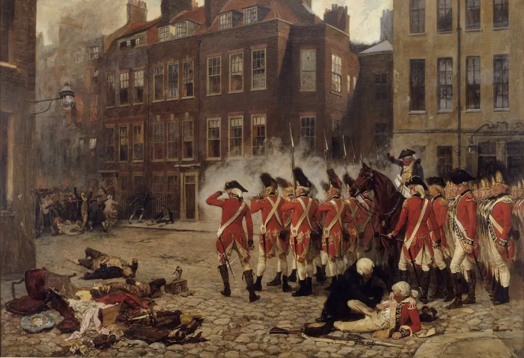 The Gordon Riots, 1780, by John Seymour Lucas