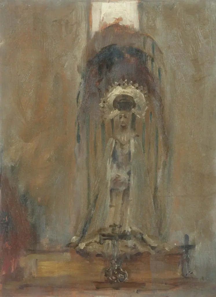 A Spanish Madonna, by John Singer Sargent