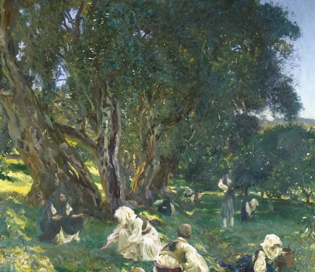 Albanian Olive Gatherers, by John Singer Sargent