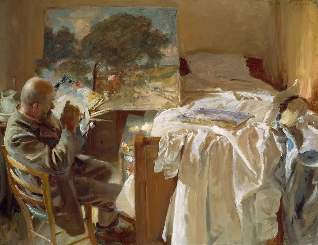 An Artist in His Studio, by John Singer Sargent