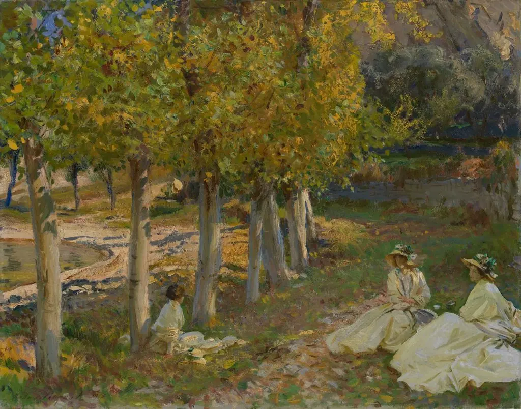 Autumn leaves, by John Singer Sargent