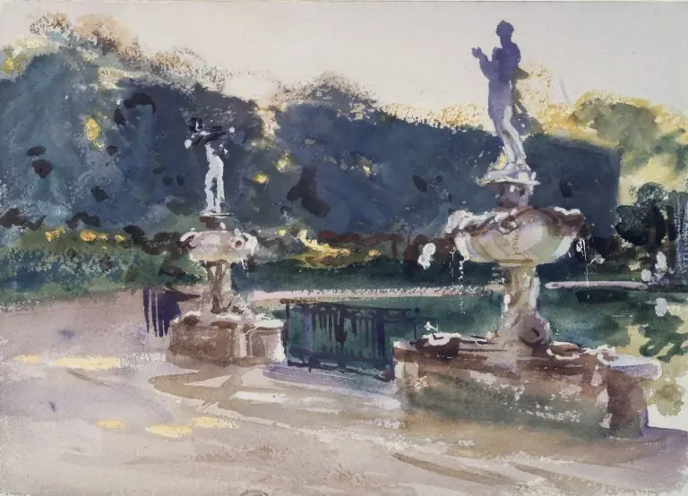 Boboli Gardens, by John Singer Sargent