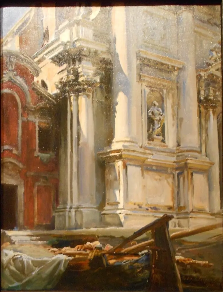 Corner of the Church of San Stae, Venice, by John Singer Sargent