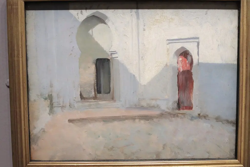 Courtyard, Tétouan, Marocco, by John Singer Sargent