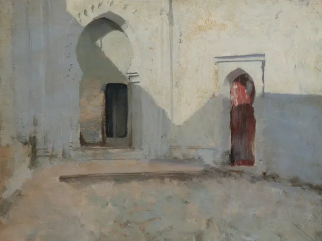 Courtyard, Tetuan, Morocco