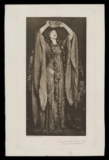 H Beard Print Collection, by John Singer Sargent