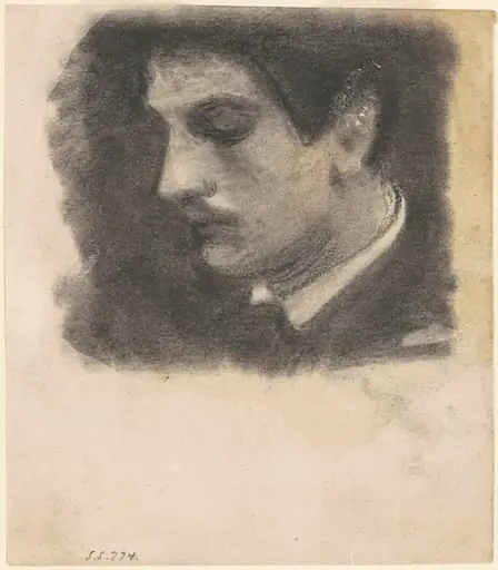 Head of a Man, by John Singer Sargent