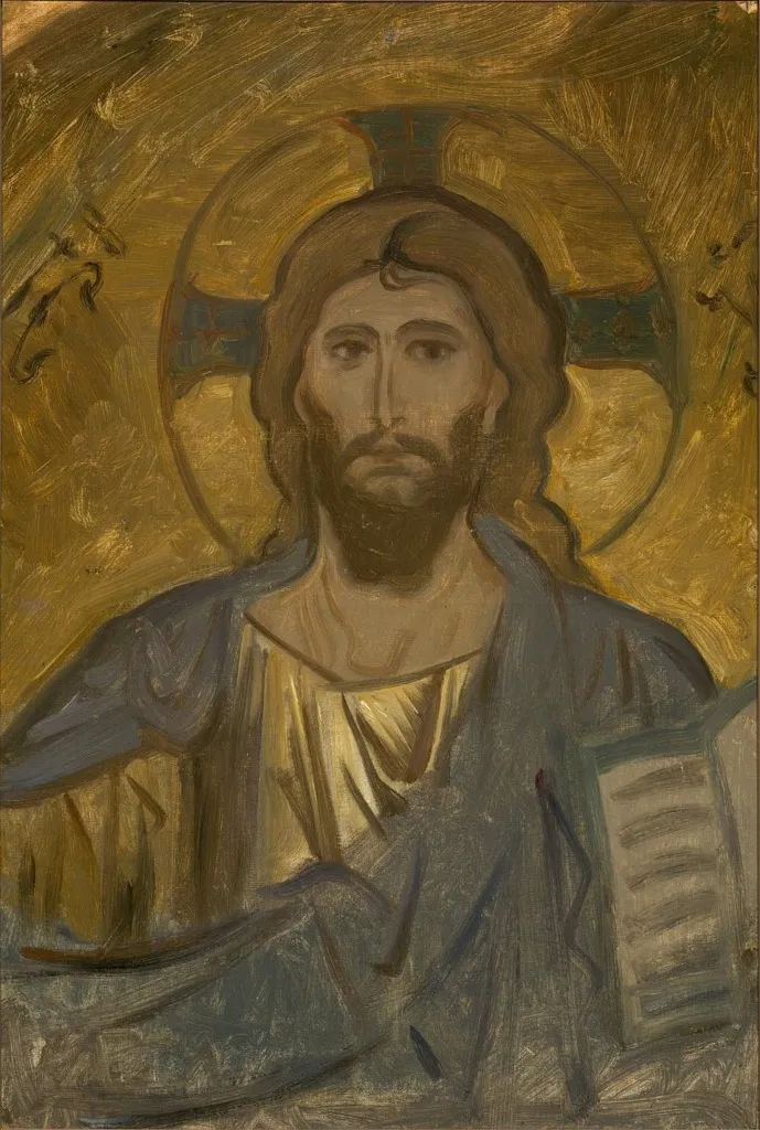 Head of Christ, by John Singer Sargent, oil, 1899