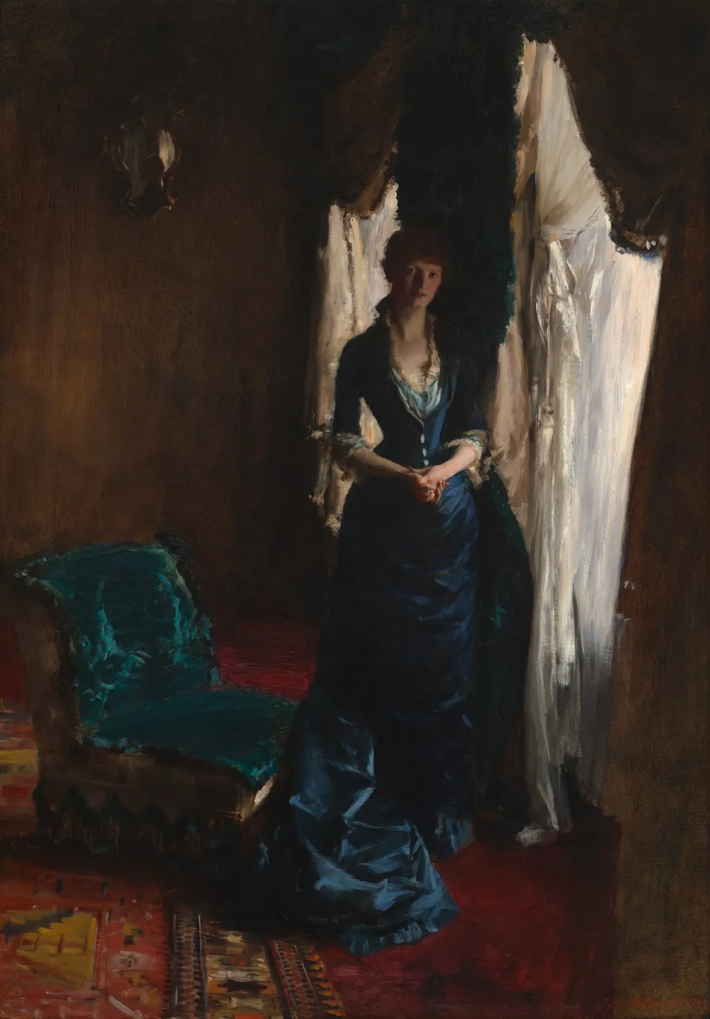 Madame Paul Escudier (Louise Lefevre), by John Singer Sargent, oil, 1882