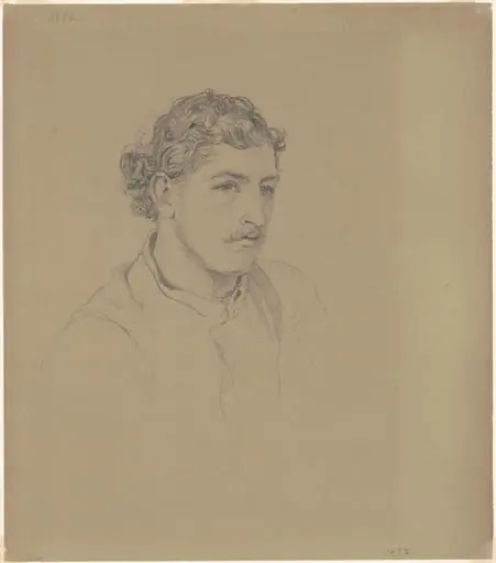 Man with Curly Hair, by John Singer Sargent