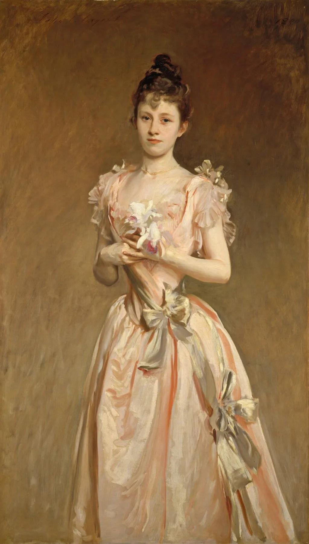 Miss Grace Woodhouse, by John Singer Sargent, oil, 1890