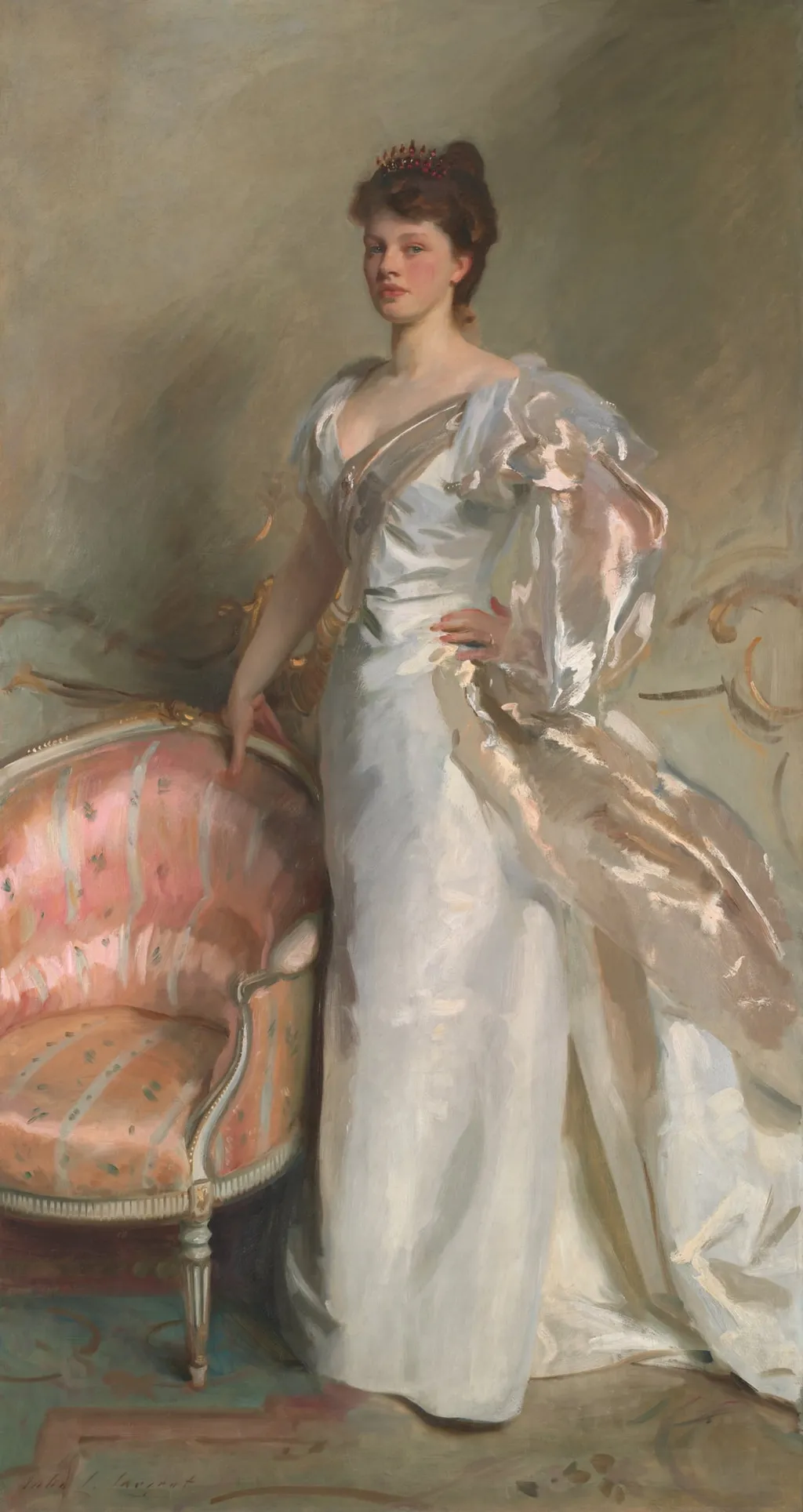 Mrs. George Swinton (Elizabeth Ebsworth), by John Singer Sargent, oil, 1897