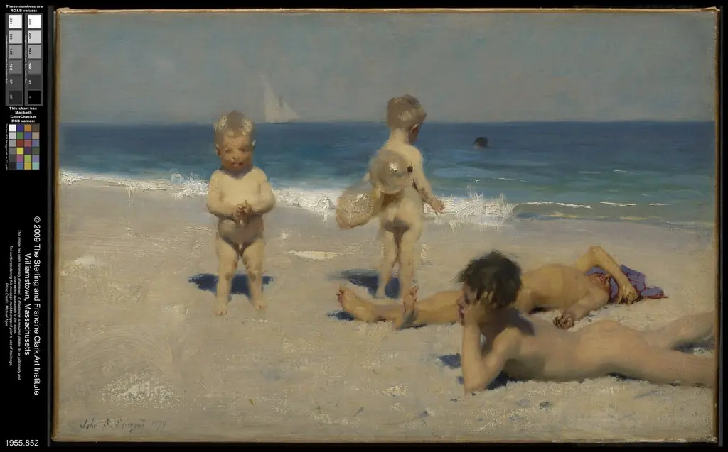 Neapolitan Children Bathing, by John Singer Sargent