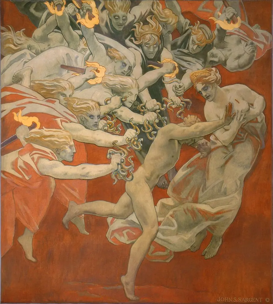 Orestes, by John Singer Sargent