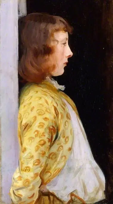 Portrait of Dorothy Barnard, by John Singer Sargent