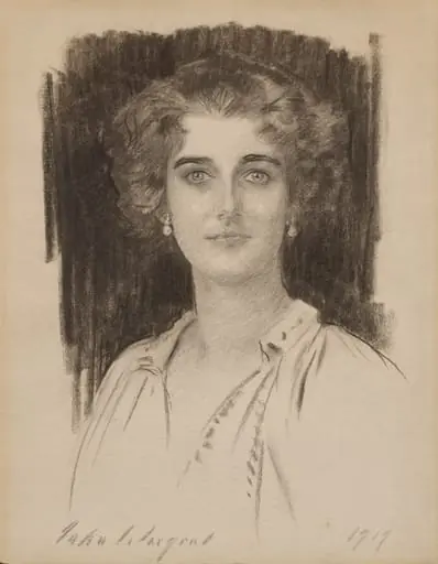 Portrait of Dorothy Draper, by John Singer Sargent