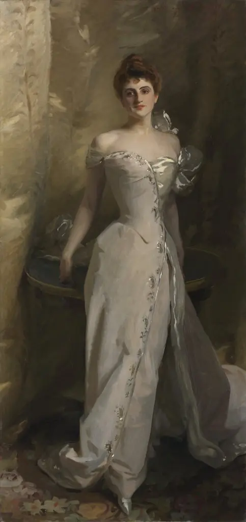 Portrait of Lisa Colt Curtis, by John Singer Sargent