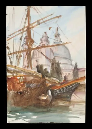 Santa Maria Della Salute, Venice, by John Singer Sargent