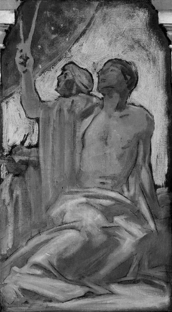 Science: A Preparation for the Mural in the Museum of Fine Arts, Boston, by John Singer Sargent