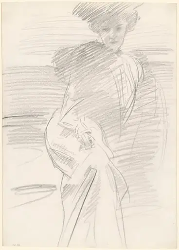Seated Woman, by John Singer Sargent