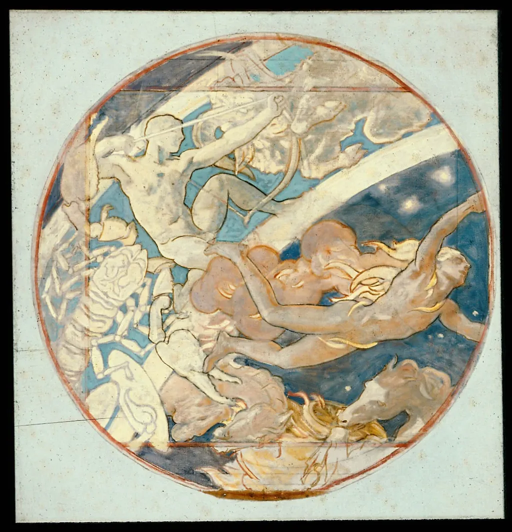 Sketch for Phaethon, by John Singer Sargent, unspecified, 1900