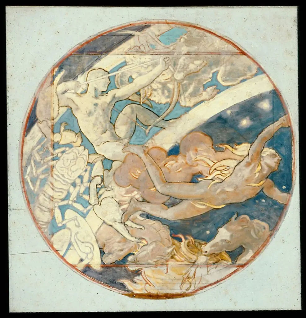 Sketch for Phaethon, by John Singer Sargent
